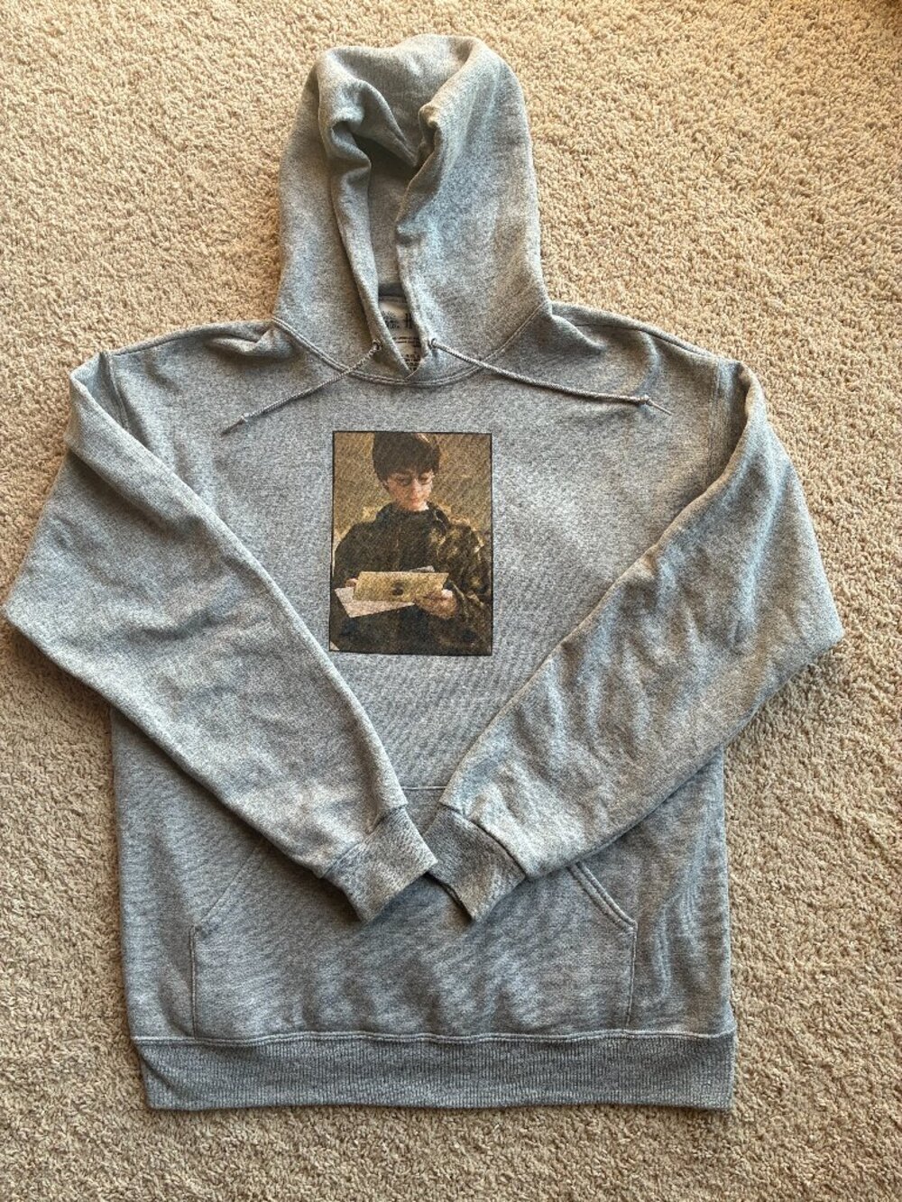 Harry Potter Wizarding World Graphic Hoodie Gray Size L Men's/Unisex